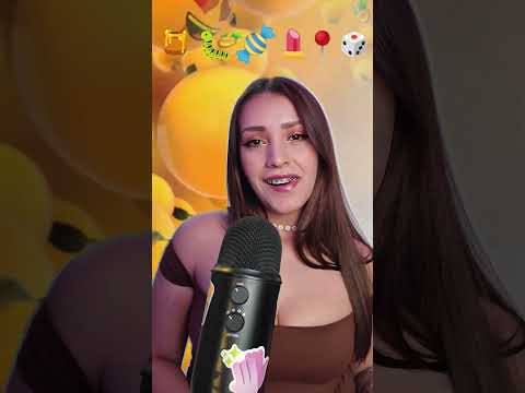 ¿Cual es tu sonido favorito? | ASMR EMOJI CHALLENGE