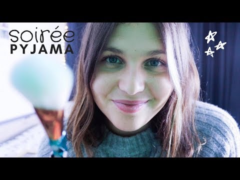 ASMR FRANÇAIS│SOIRÉE PYJAMA 💕💤 - ATTENTIONS PERSONNELLES