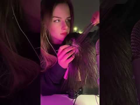 you WILL relax to this scalp check #asmr #relax