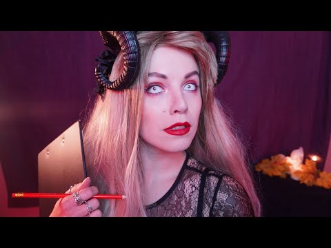 ASMR ENTREVISTA DE TRABAJO INFERNAL PARA DEMONIO asmr roleplay español