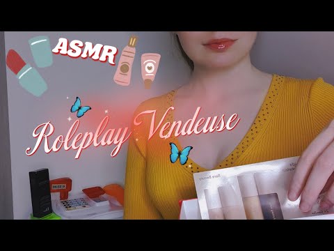 #ASMR FR💄Roleplay Vendeuse en produits maquillages