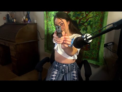 ASMR Glock 26 While Rambling Tapping & Slowly Whispering You Into A Deep Sleep