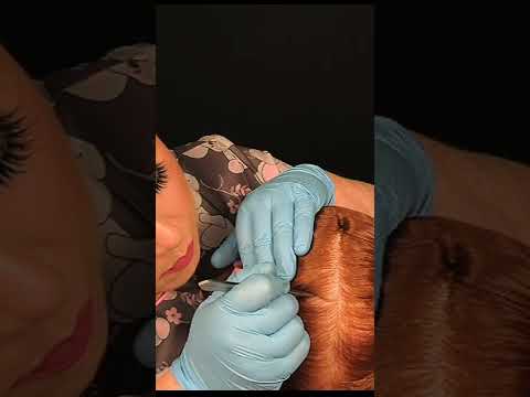 ASMR Fast Scalp Check (NO TALKING) #Shorts