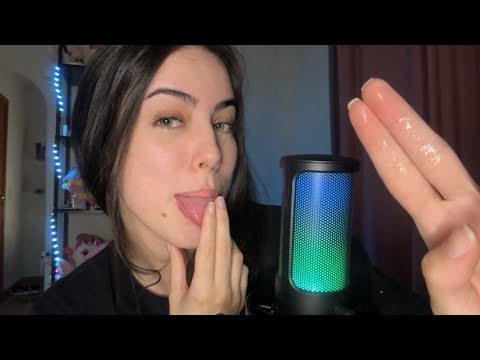 ASMR- BANHO DE GATO RÁPIDO E MOLHADO (Spit painting fast)