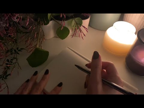 ASMR Psychology Test (Soft Spoken, Drawing)