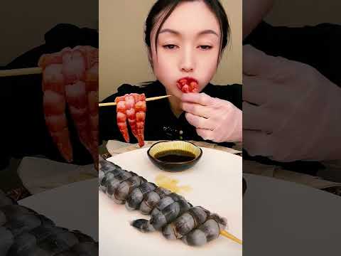 🦐🌊 ASMR Seafood Feast 💫🎵😮  해산물 소리 Mukbang #ASMRSeafood #먹방