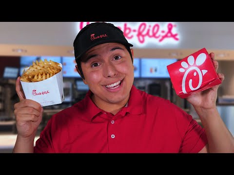 ASMR | Friendly Chick Fil A Cashier Roleplay