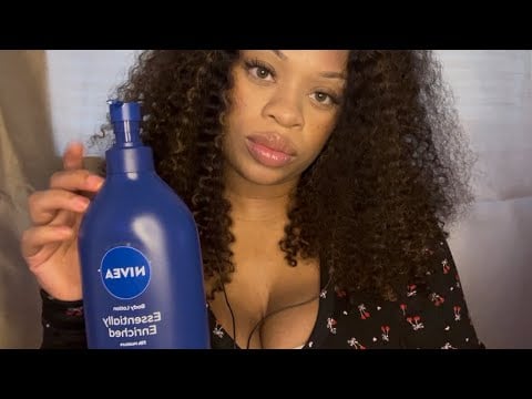 ASMR Lotion Massage RP | Neck and Shoulders | Soft Spoken with Whispers 