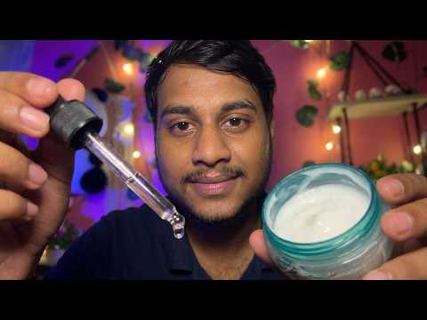 ASMR I'll Take Care of You🧴💆‍♀️ Skincare, Face Massage & Haircut for Sleep