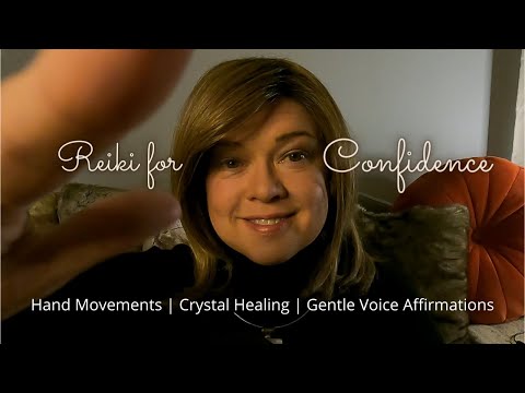 ASMR Reiki For Sleep || Energy Healing To Build Confidence | Hand Movements | Crystal Energy