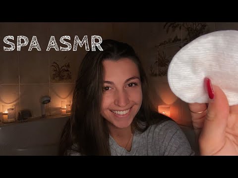 ASMR Français - Roleplay SPA, soin du visage ✨🌸 (chuchotements, visuels)