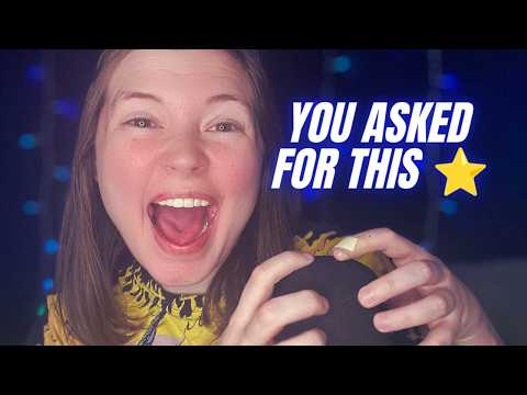 the foam mic video you've been asking for (asmr)