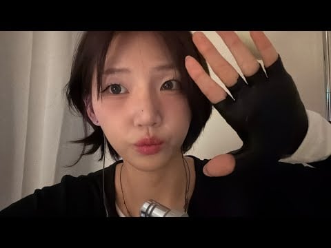 가죽반장갑 | zoom h6 ASMR