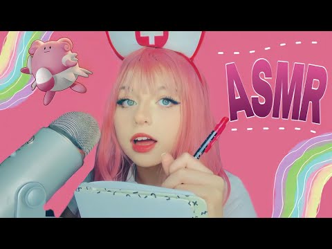 ASMR : Enfermeira te fazendo perguntas Pessoais ❤️