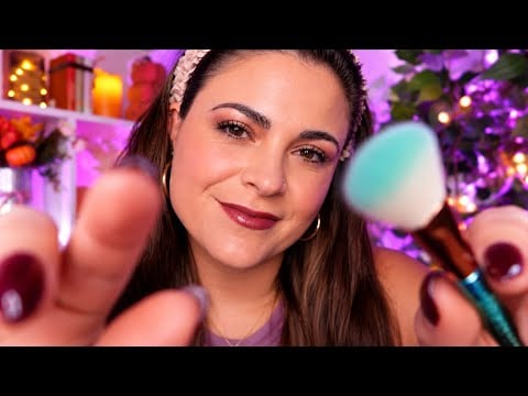 ASMR Personal Attention to Help You Sleep 🌙 Face Brushing, Measuring & Follow the Light 