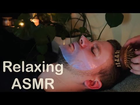  ASMR Real Person Face & Scalp massage | Deep Sleep & Relaxation Triggers (no talking)