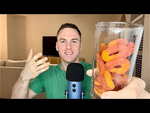 ASMR Eating Chewy Gummy Candy