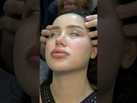 SHE FELL ASLEEP IMMEDIATELY #sleep #relax #asmr #shorts #viral #massageasmr #lady #fyp
