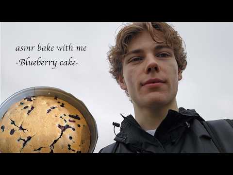 asmr - bake a blueberry cake with me :p 🫐🥧