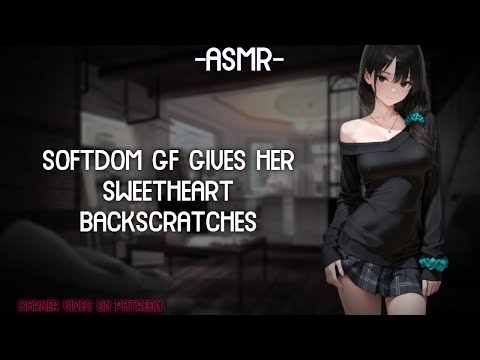 [ASMR] [ROLEPLAY] ♡softdom gf whispers and scratches you to sleep♡ (binaural/F4A)
