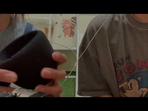 [ASMR] (No Talking) Tapping Triggers with My Friend, 친구와 함께 여러가지 물건 두드리기
