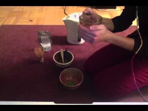 Matcha Tea Ceremony (no talking, just sounds)