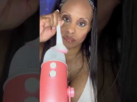 ASMR Brushing the Mic #asmr #asmrsounds #asmrvideo #asmrbrushing