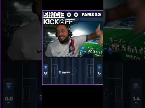 L'immigré parisien réagit à PSG - Auxerre | Le PSG a tenté de percer la défense d'Auxerre en vain🥹🥹
