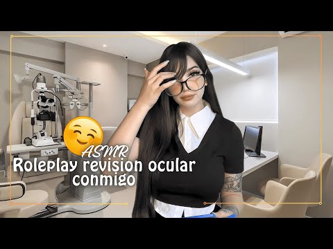 Examen de vista y revisión de nervios craneales 😳 ASMR Roleplay | SHCareta