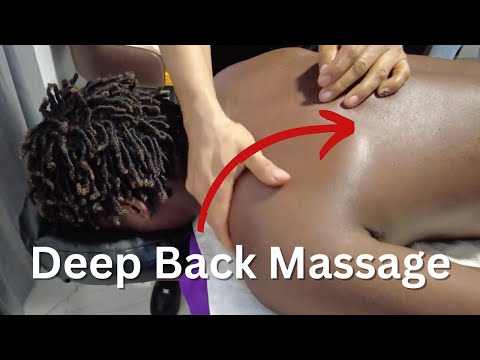 [ASMR] Back Massage for Relaxation | Professional Spa Technique | No Talking