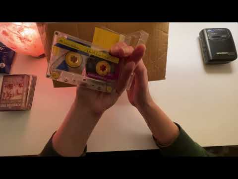 Wanna Look at My Old Cassette Tapes? - Soft Spoken ASMR