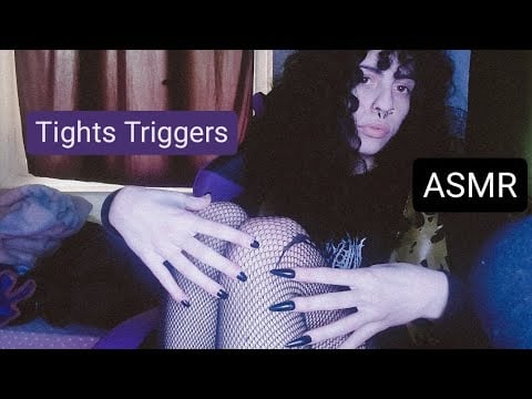 ASMR Fast & Aggressive Fishnet and Fabric scratching (soo tingly)