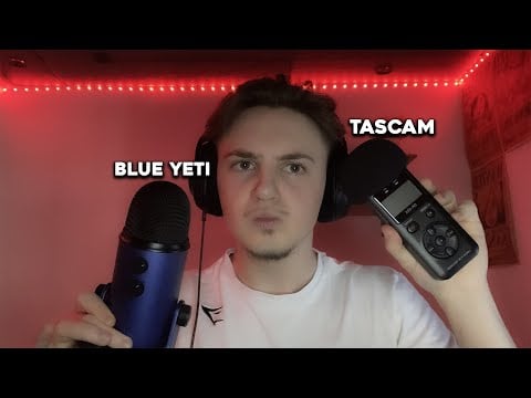 BLUE YETI VS TASCAM en ASMR