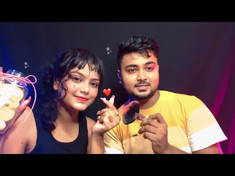ASMR | My Boyfriend Doing My Korean Makeup | 💄🫰