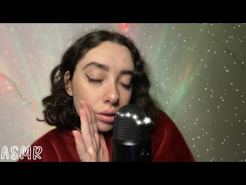 🌙 ASMR FRANÇAIS : JE TE LIS DEUX CONTES DE NOËL AU COIN DU FEU 🎅🏻📔(chuchotement intense ,close-up)