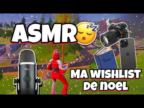 ASMR Français • MA WISHLIST DE NOËL 🎄 (chuchotement ultra relaxants 😴)
