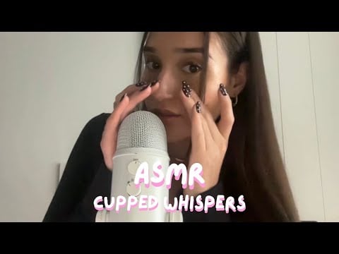 asmr - cupped whisper ramble 