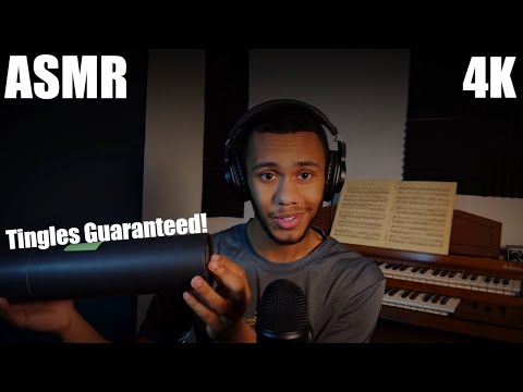ASMR Triggers and Rambling | Sound Assortment in 4K