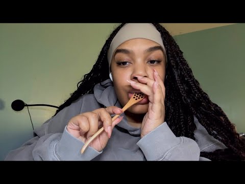 ASMR | Tingly Honey Spoon Sounds 💕 | brieasmr