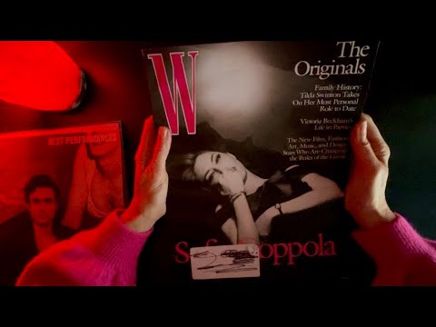 No Frills ASMR Fashion Magazine Flip