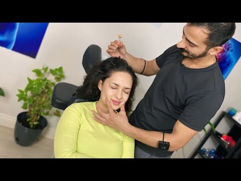 Female ASMR Head Massage | Face Massage (Perfect Relaxing)