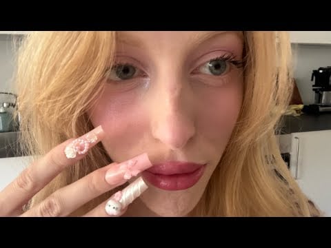 (asmr) lofi triggers (tapping, hand movements, whispers)