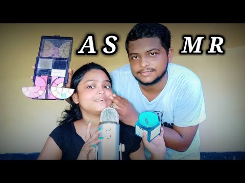 ASMR Doing My Friend Makeup 💄