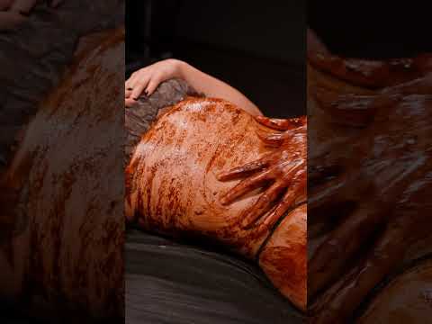 Chocolate Bliss | Relaxing foot and abdominal massage for Anna #asmr
