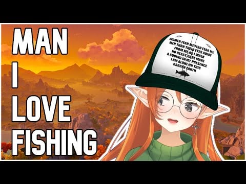 VTuber | Man I Love Fishin' | Merch