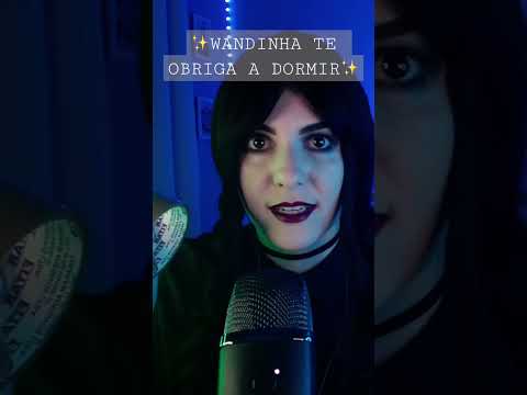 ASMR WANDINHA ADDAMS #shorts