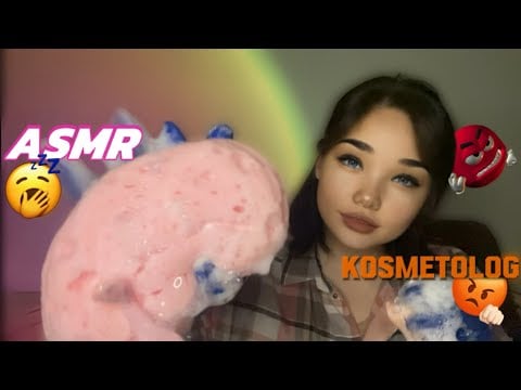 ASMR. Penka va gubka triggeri. Zahar kosmetolog davomi