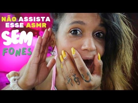 PROIBIDO ouvir esse ASMR SEM FONES 😏🎧