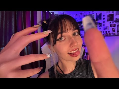ASMR but i’m TOO close (Mouth Sounds, Camera Tapping, Lofi) 