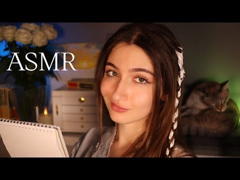 ASMR LOVELY PAINTIST DRAWS YOU🎨 / role-play